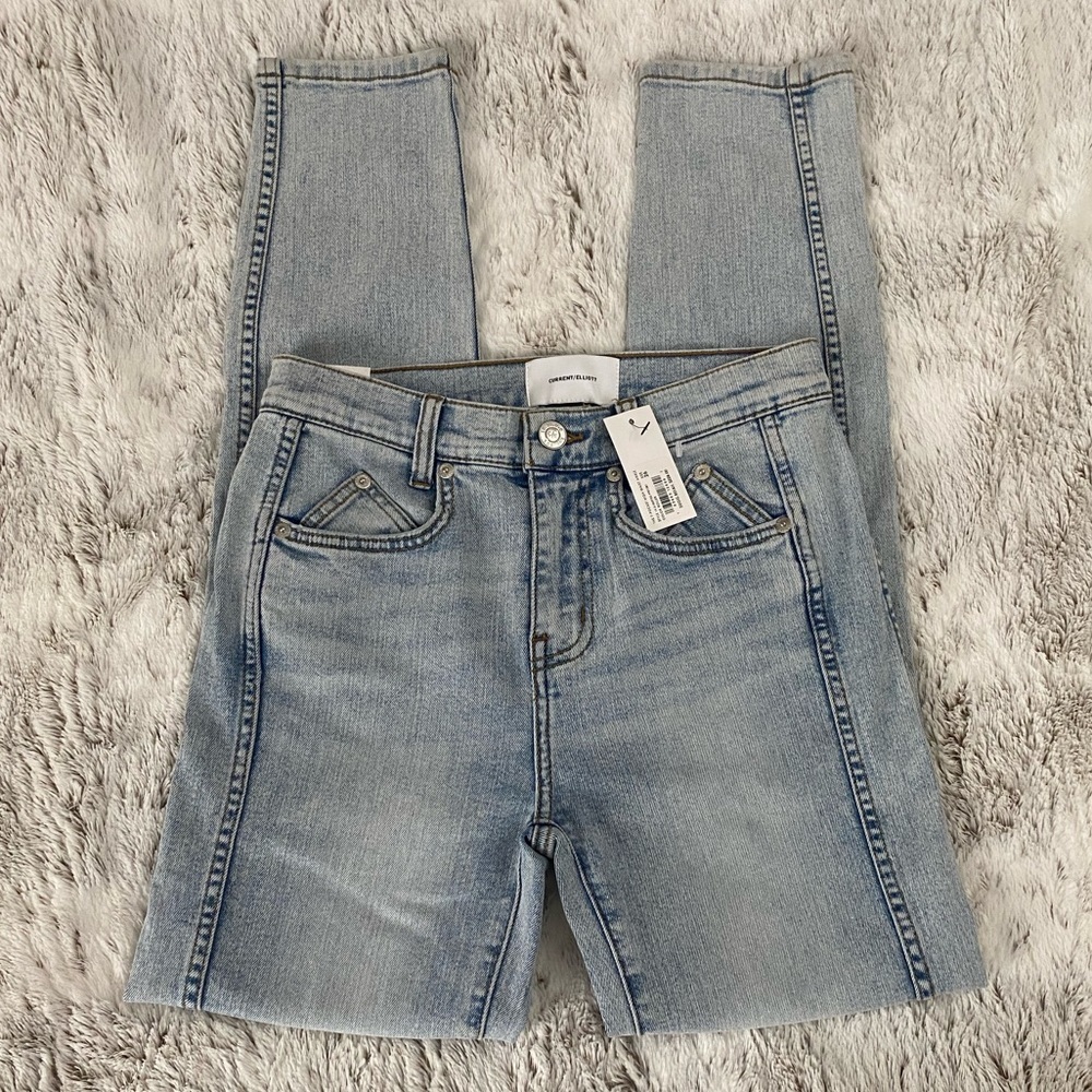 Current/Elliot Women High Waisted Ankle Skinny Jeans Size 26 | Current/Elliot